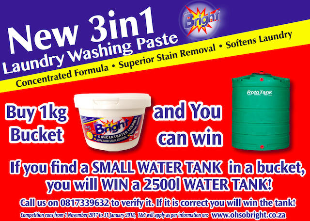 Win a rainwater tank competition