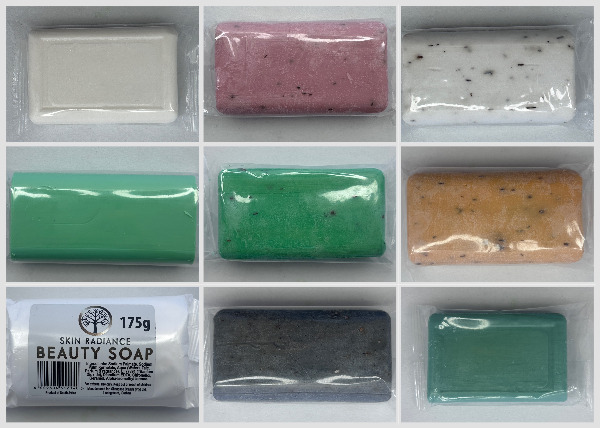 Collage of soaps